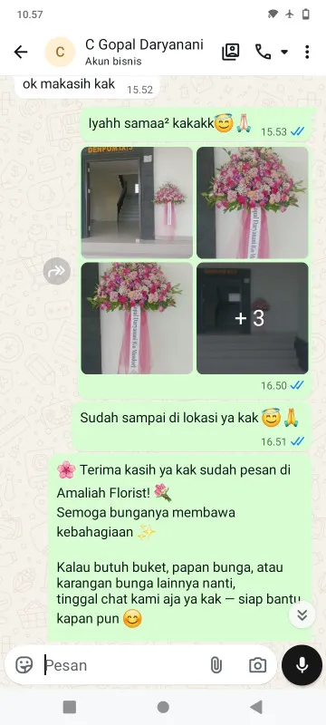 Pengiriman Karangan Bunga Tursino Kutoarjo