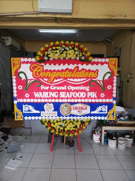 Papan Bunga Ucapan Selamat Tursino Kutoarjo