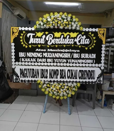 Papan Bunga Duka Tursino Kutoarjo