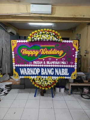 Papan Bunga di Tursino Kutoarjo