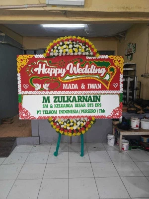 Papan Bunga di Tursino Kutoarjo