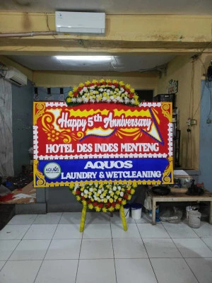Papan Bunga di Tursino Kutoarjo