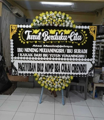 Papan Bunga di Tursino Kutoarjo