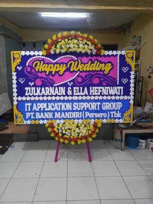 Papan Bunga di Tursino Kutoarjo