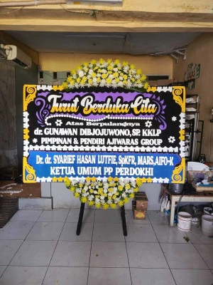 Papan Bunga di Tursino Kutoarjo